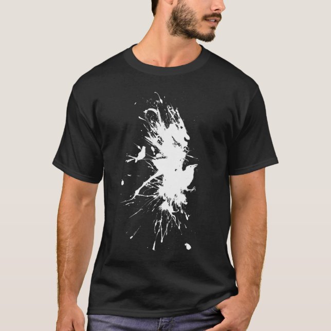 Camiseta Alas de la pintura (Anverso)