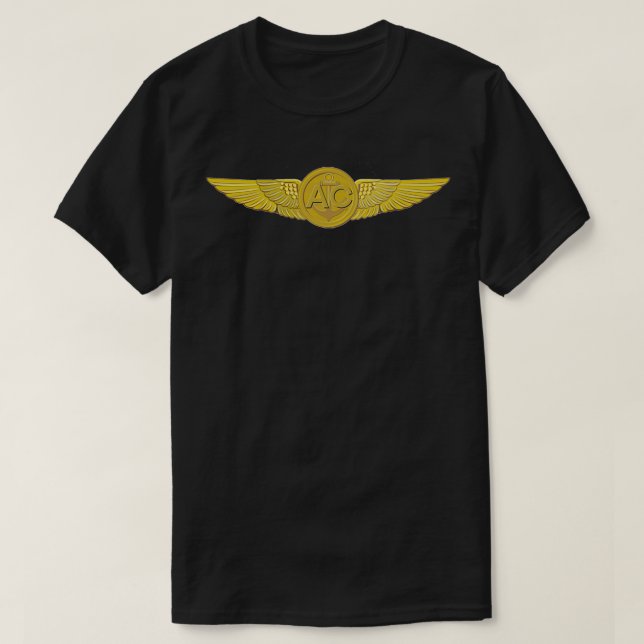 Camiseta Alas de la tripulación naval (Diseño del anverso)
