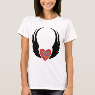 Camiseta Alas de las señoras para esperar el tanque