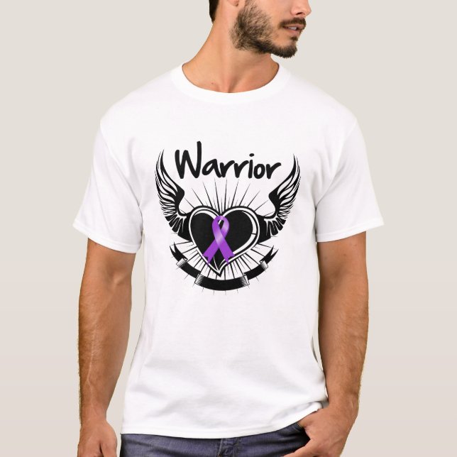 Camiseta Alas de lucha contra el cáncer de GIST (Anverso)