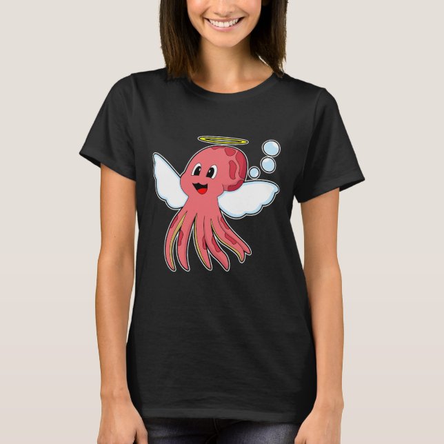 Camiseta Alas de Octopus Angel (Anverso)