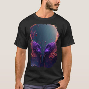 Camiseta Alas de pájaro Phoenix de renacimiento