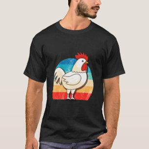 Camiseta Alas de pollita de pollo Huevos Avicultura