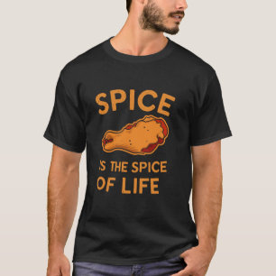 Camiseta Alas De Pollo Ala Ala de Pollo Cocinado Caliente C