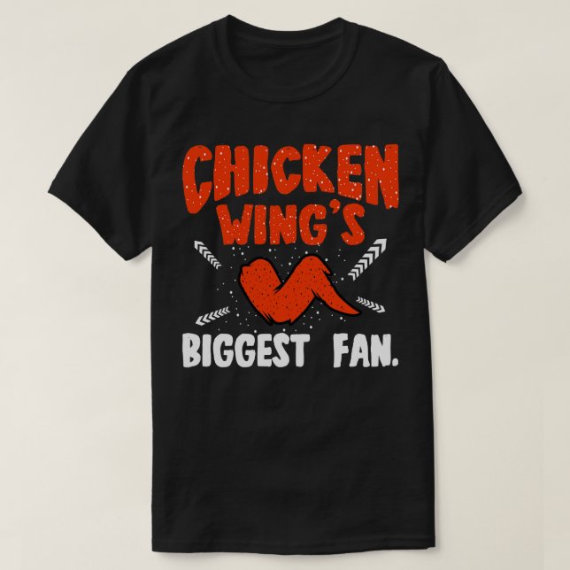 Camiseta Alas de pollo Mayor ventilador (Diseño del anverso)