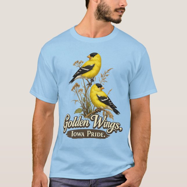 Camiseta Alas de pradera soleadas (Anverso)
