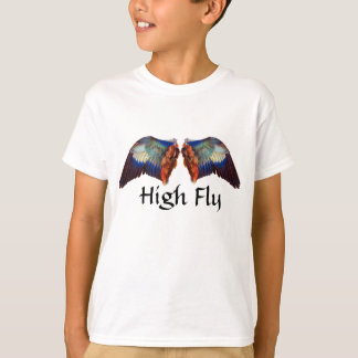 CAMISETA ALAS DE UNA GRIPE ALTA DE ROLLER EUROPEO