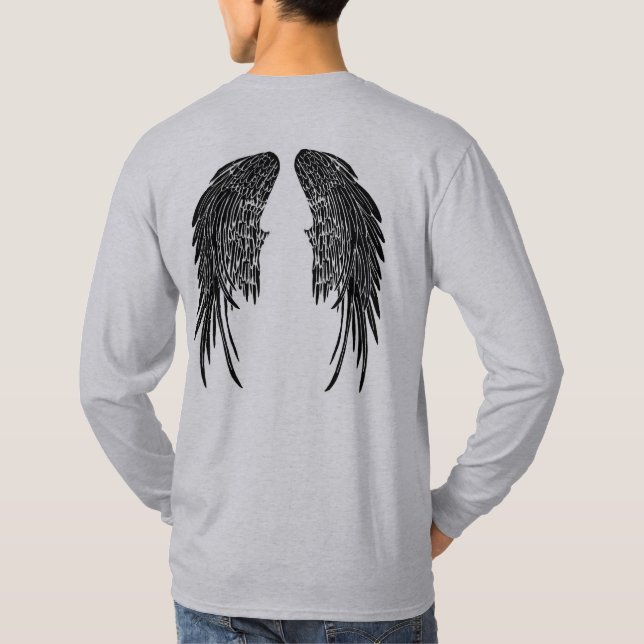Camiseta Alas del ángel (Reverso)