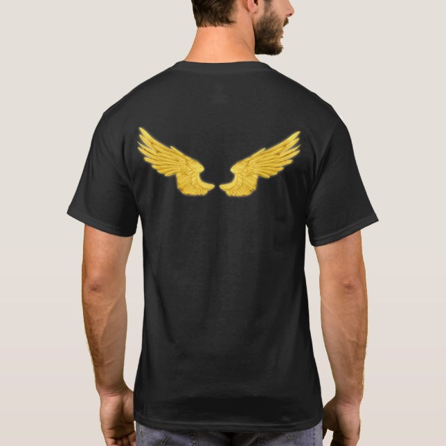 Camiseta Alas del Ángel de Oro (Reverso)