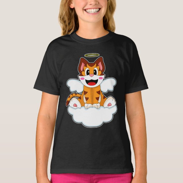 Camiseta Alas del Ángel del Tigre (Anverso)