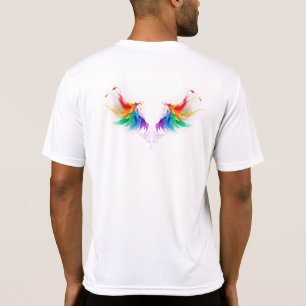 Camiseta Alas del arco iris fluidas