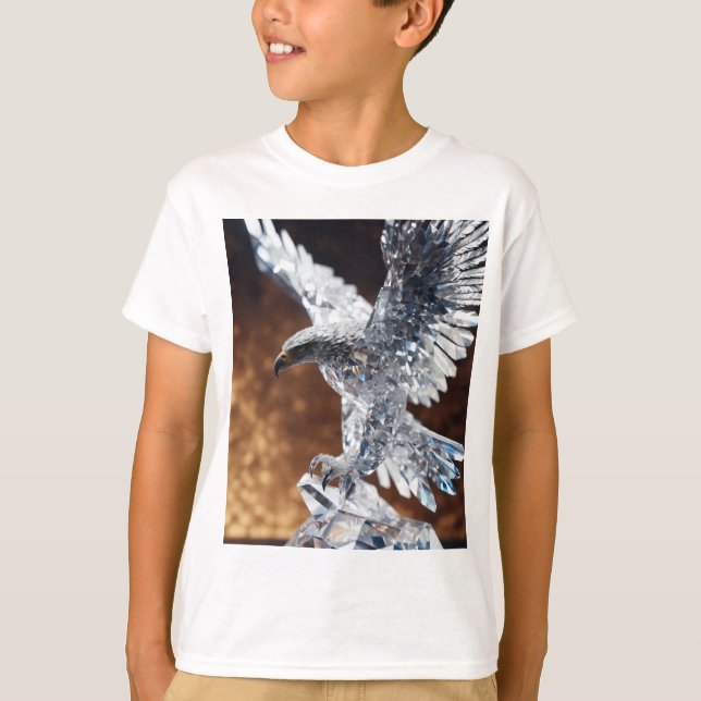 Camiseta Alas del cambio: Tee de transformación de águila d (Anverso)