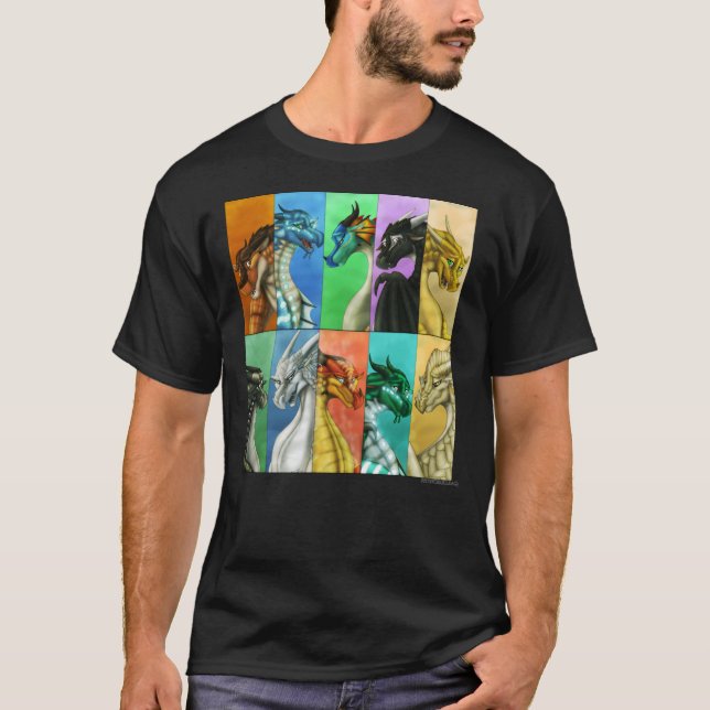 Camiseta Alas del fuego - Dragonets Classic T-Shirt (Anverso)