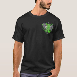 Camiseta Alas frescas del linfoma de Non-Hodgkins