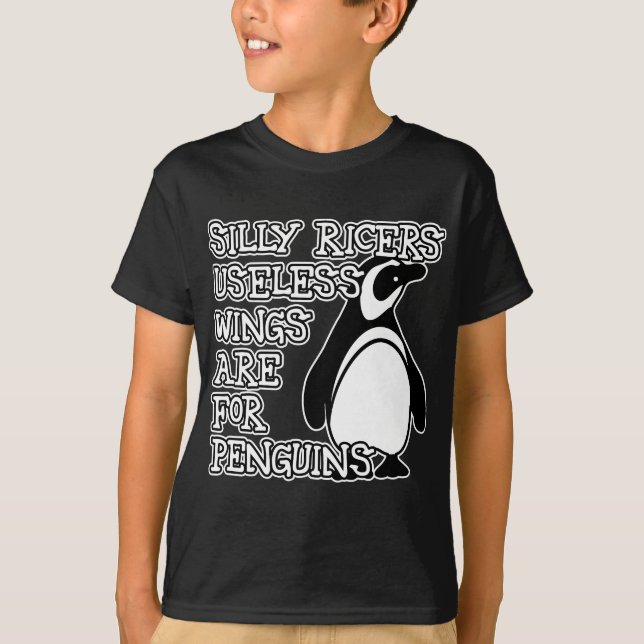 Camiseta Alas inútiles (Anverso)