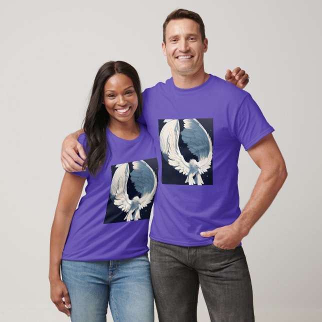 Camiseta Alas majestuosas: llamativo y atractivo registro d (Unisexo)