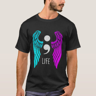 Camiseta Alas para la prevención del suicidio Awareness Ang