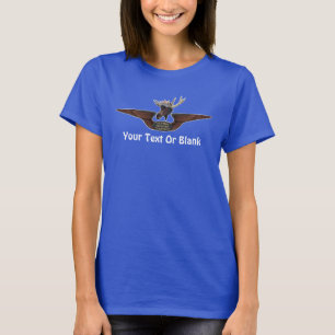 Camiseta Alas piloto de Moose Bush volador