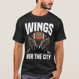 CAMISETA ALAS SOBRE LA CIUDAD - FÚTBOL DE FILADELFIA