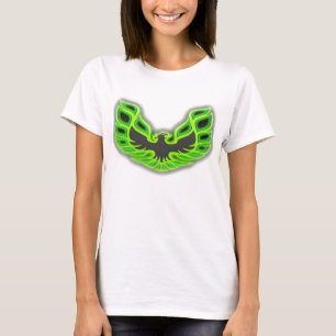 Camiseta Alas verdes del pájaro