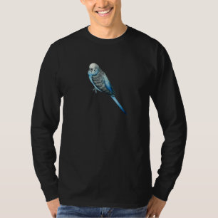 Camiseta Alas Voladoras Geniales Loro Azul Periquito Pájaro