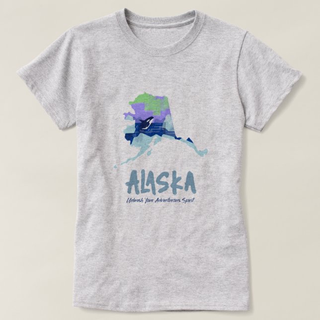 Camiseta Alaska (Diseño del anverso)