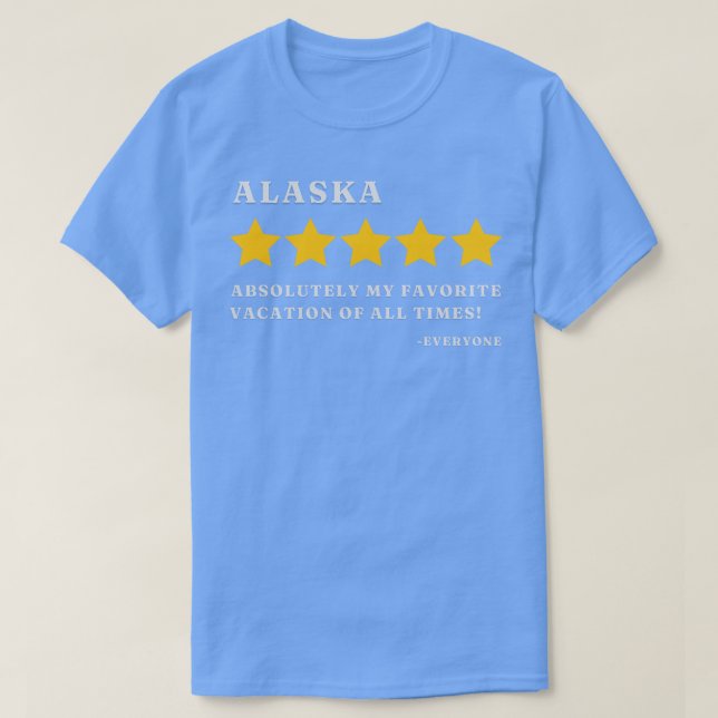 Camiseta Alaska 5 clasificación TShirt (Diseño del anverso)