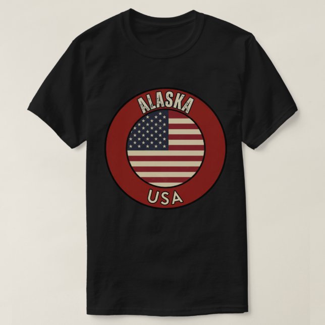 Camiseta Alaska Adventure - The Last Frontier Gift  (Diseño del anverso)