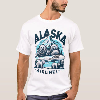 Camiseta Alaska Airlines
