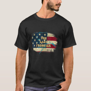 Camiseta Alaska Ak Us Flag Motto Pul