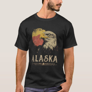 Camiseta Alaska - Ama la Naturaleza Vintage Senderismo 70s