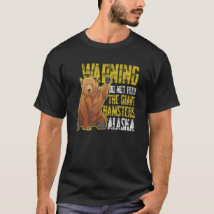Camiseta Alaska Bear Grizzly Humorous USA Wild Fan