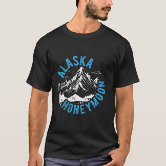 Camiseta Alaska Boda de luna de miel sobre sus viajes