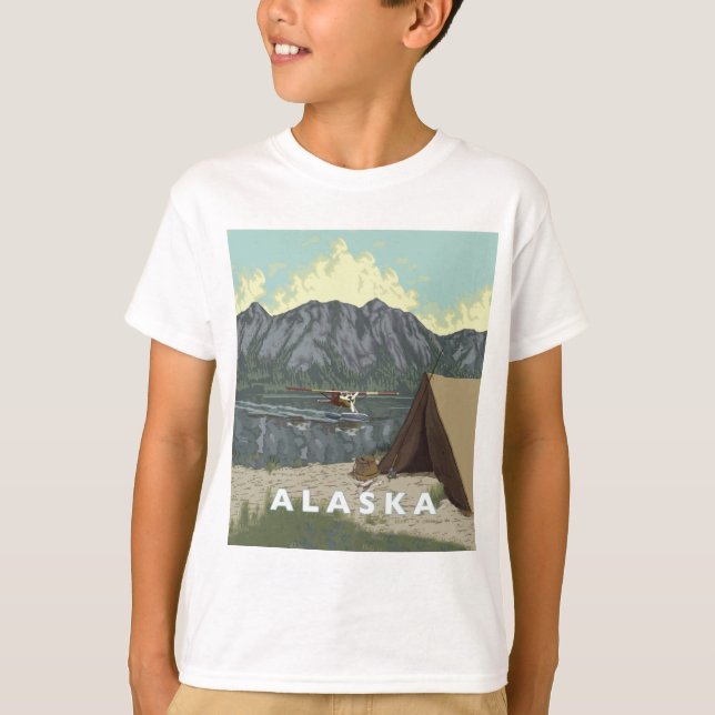 Camiseta Alaska Bush Plane Souvenirs (Anverso)