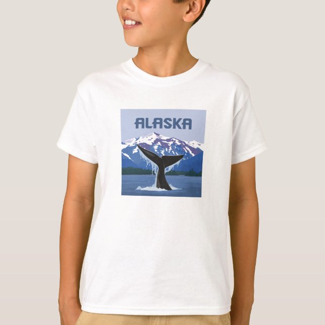 Camiseta Alaska | Comercio de ballenas (Anverso)