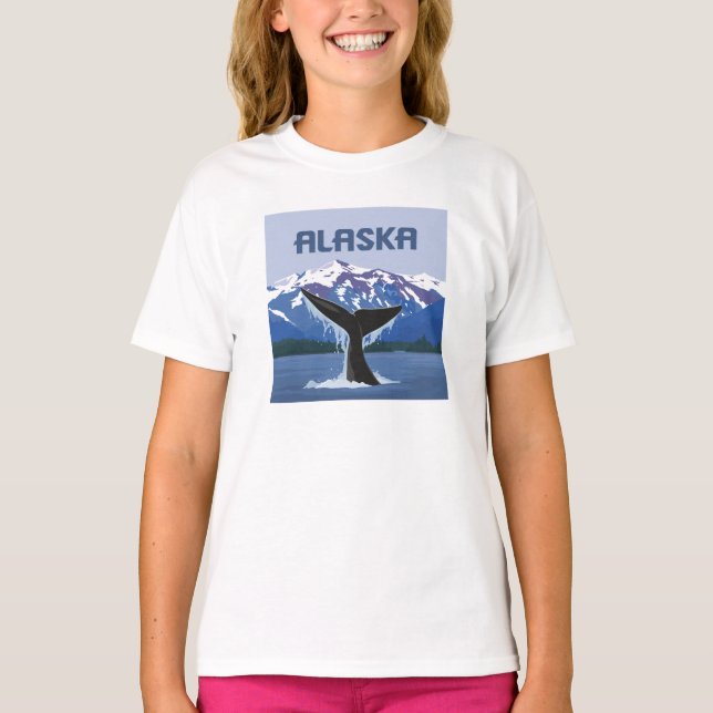 Camiseta Alaska | Comercio de ballenas (Anverso)