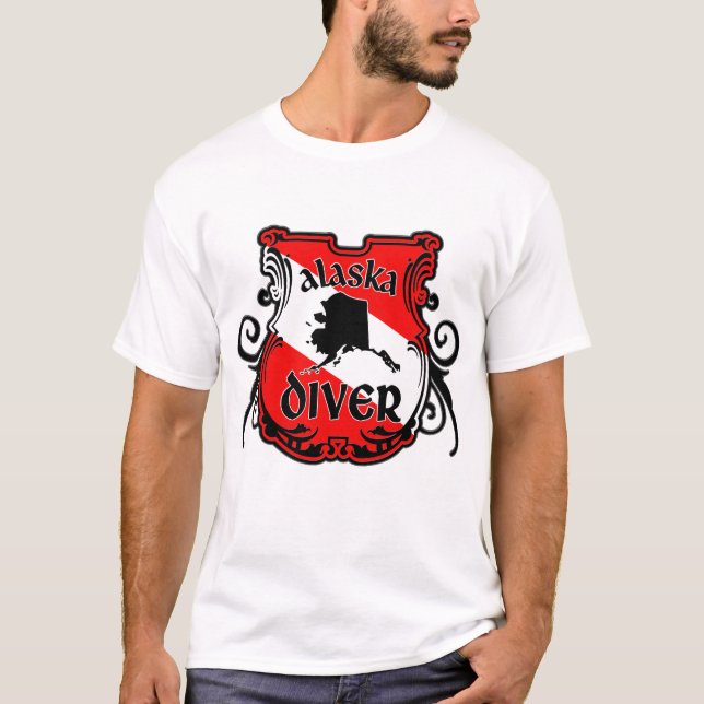 Camiseta Alaska Diver (Anverso)