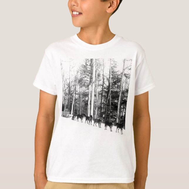 Camiseta Alaska Dog Sledding (Anverso)