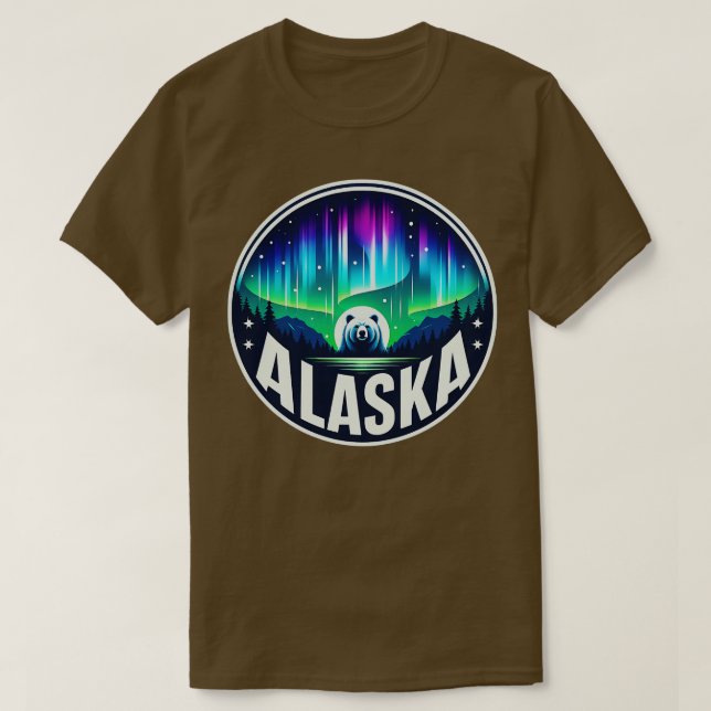 Camiseta Alaska Encendedores del Norte Viendo Vacaciones 4 (Diseño del anverso)