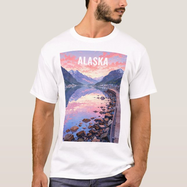 Camiseta Alaska, Estados Unidos (Anverso)