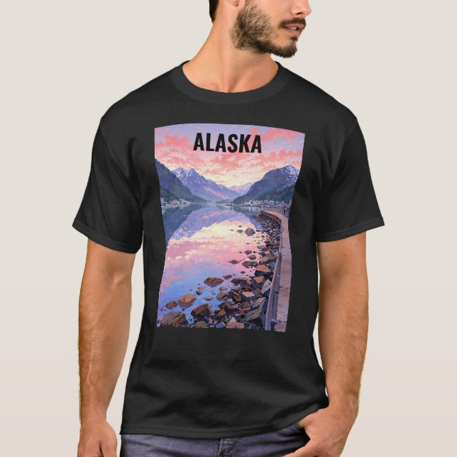 Camiseta Alaska, Estados Unidos (Anverso)