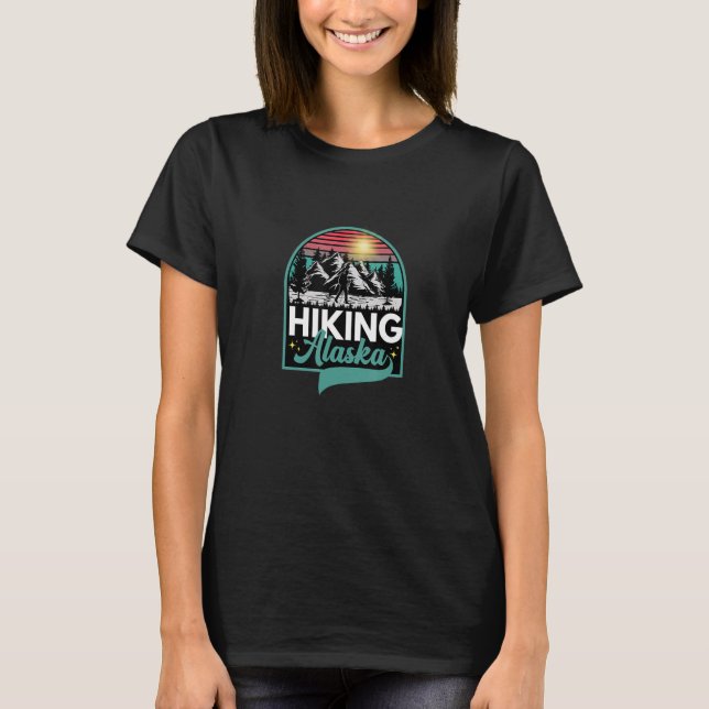Camiseta Alaska excursionismo para excursionistas caminante (Anverso)