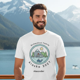 Camiseta Alaska Family Cruise Adventure T-Shirt