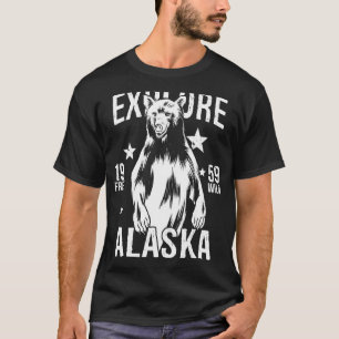 Camiseta Alaska Grizzly Bear