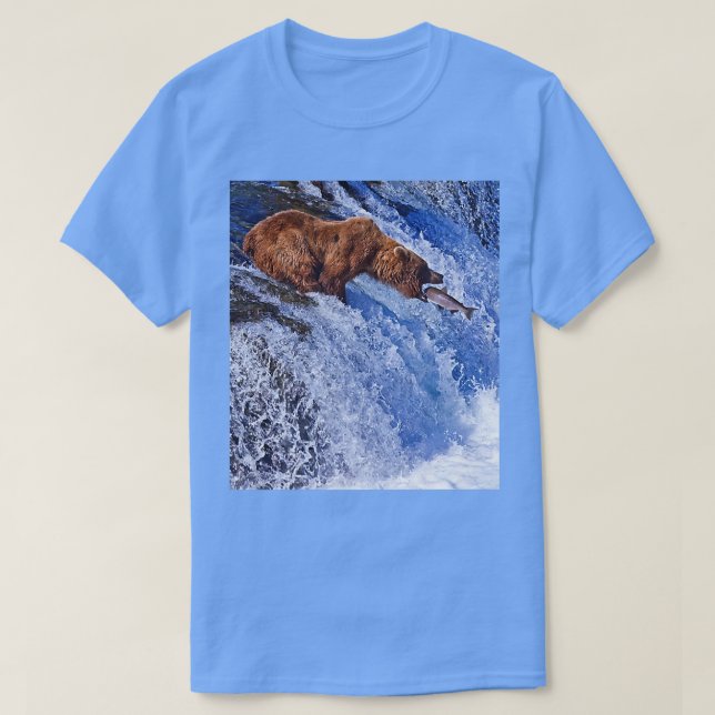 Camiseta Alaska Grizzly Bear Premium (Diseño del anverso)