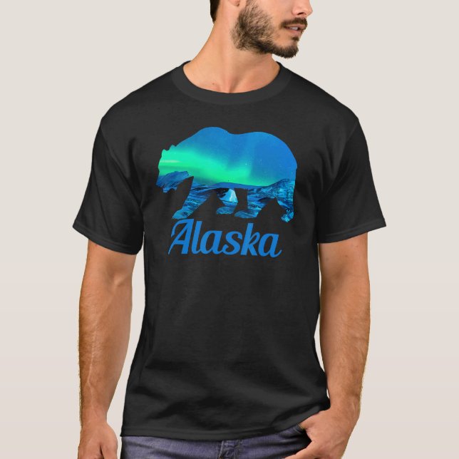 Camiseta Alaska   Grizzly Polar Bear Nature Winter (Anverso)