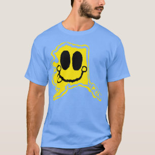 Camiseta Alaska Happy Face con ironía