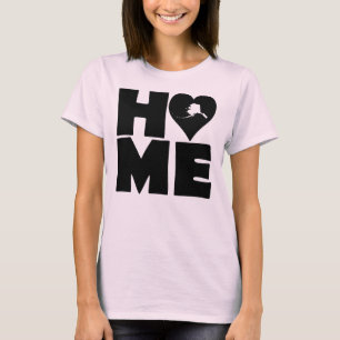 Camiseta Alaska Home Heart State Tees