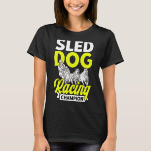 Camiseta Alaska Husky Sledding Perro Carreras Perro Trampa
