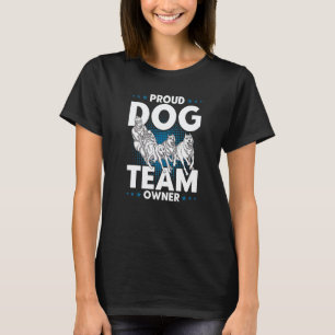 Camiseta Alaska Husky Trineo de perros de carreras de trine
